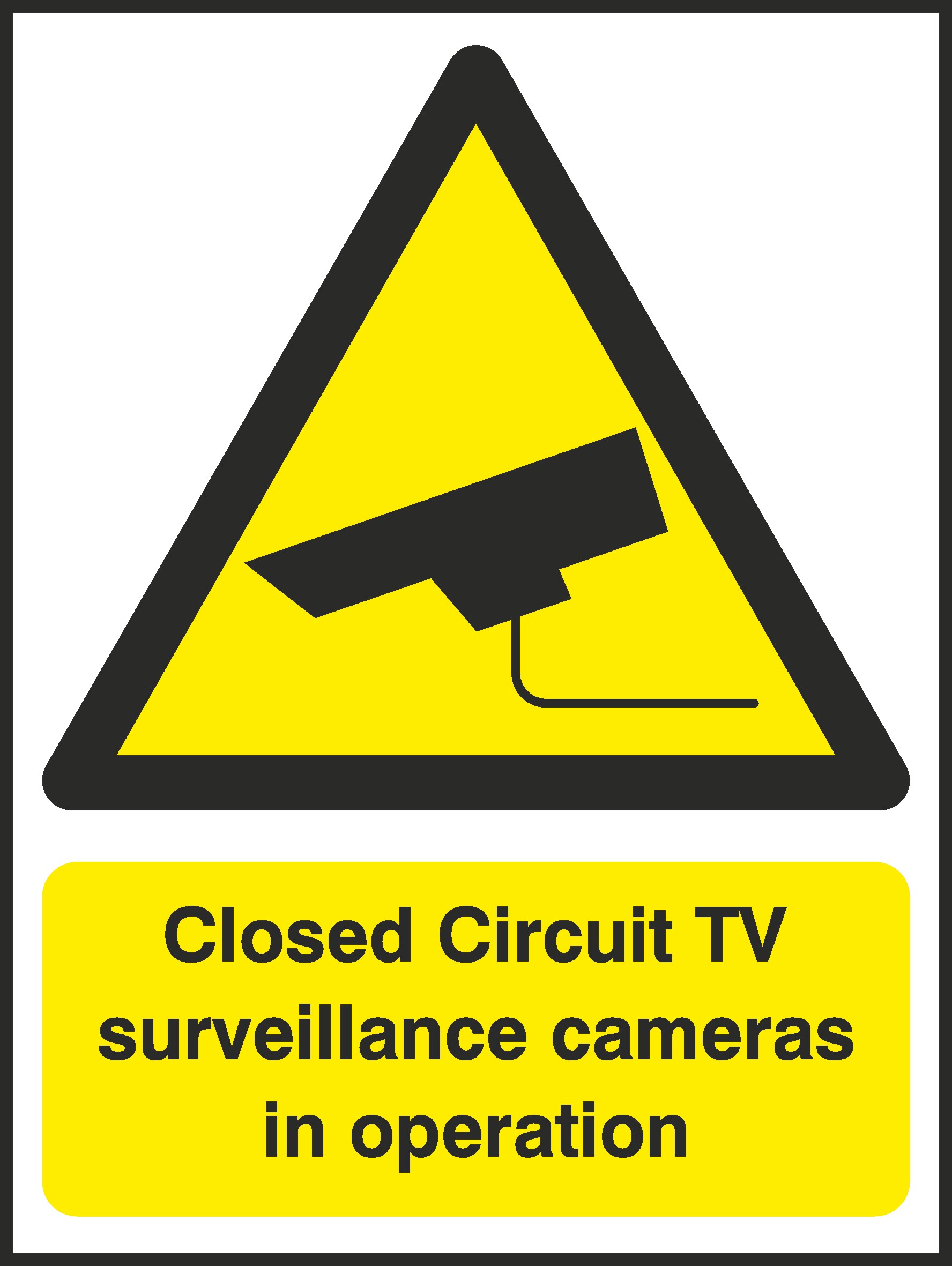 Closed Circuit TV Signs and Stickers