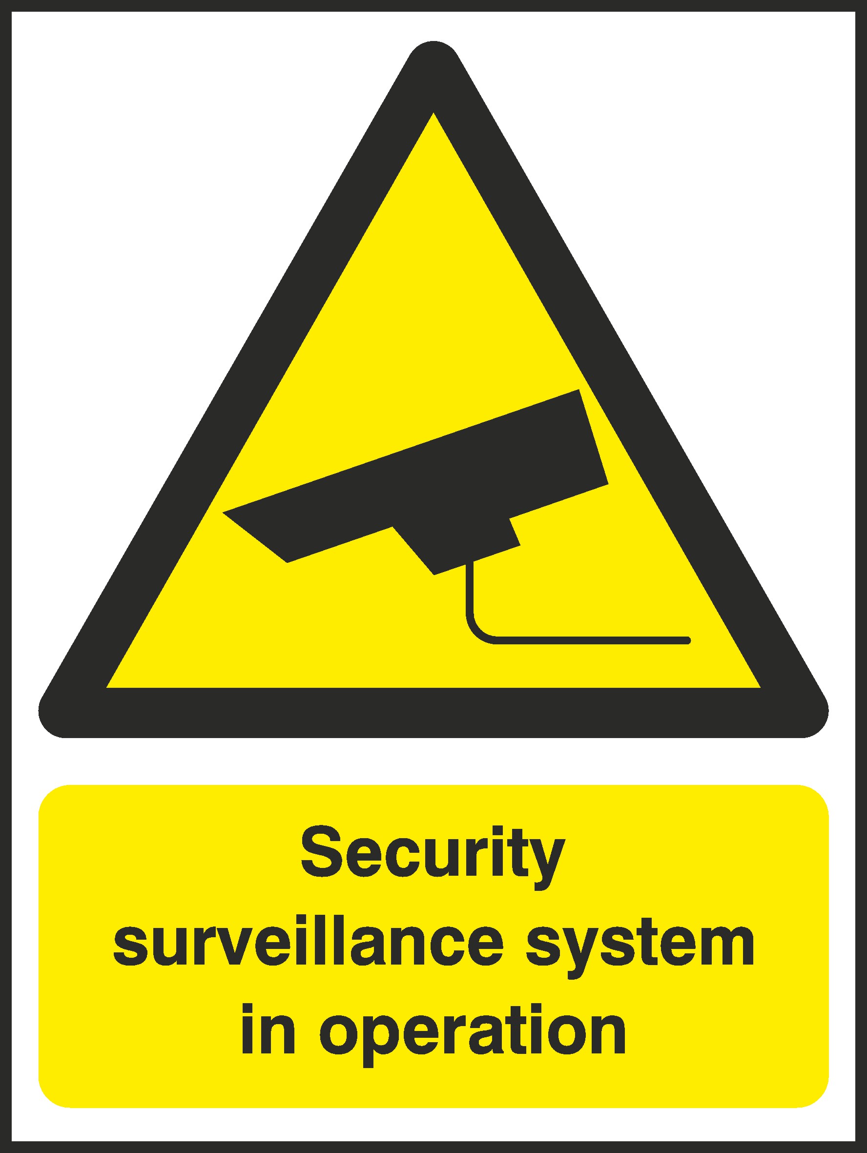 Security Cctv Signs and Stickers
