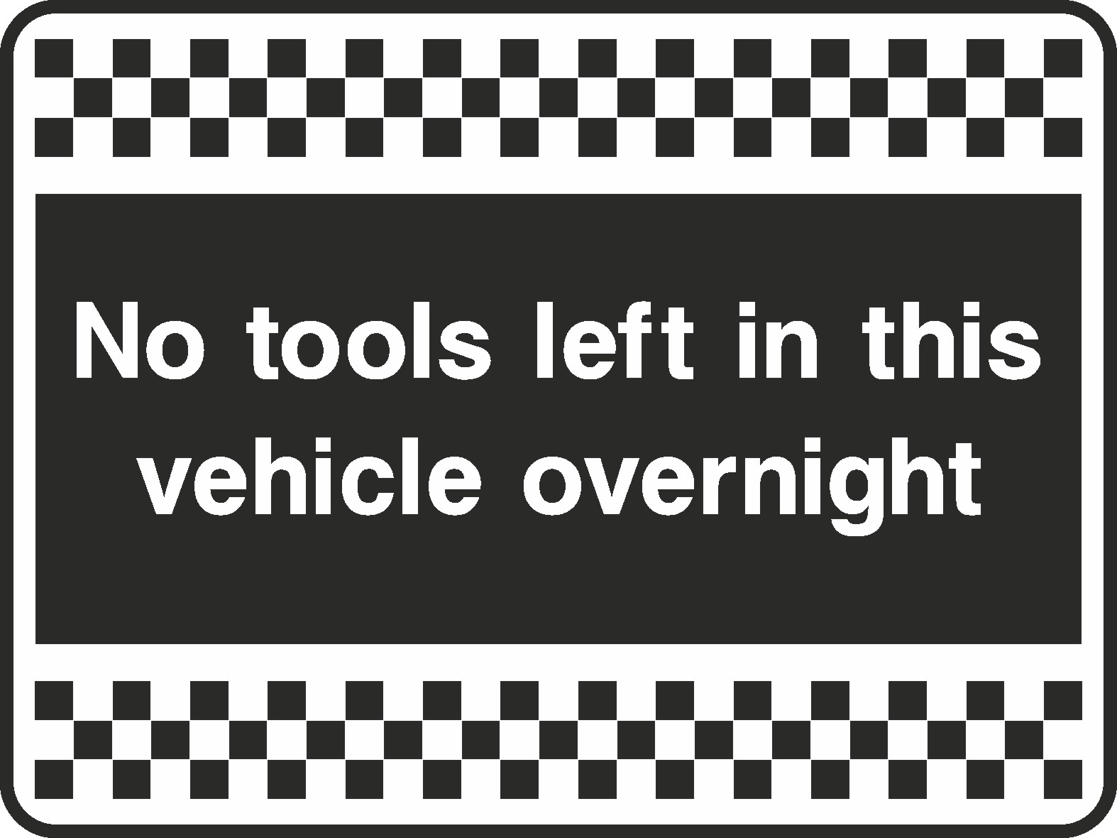 No Tools Left In This Signs and Stickers