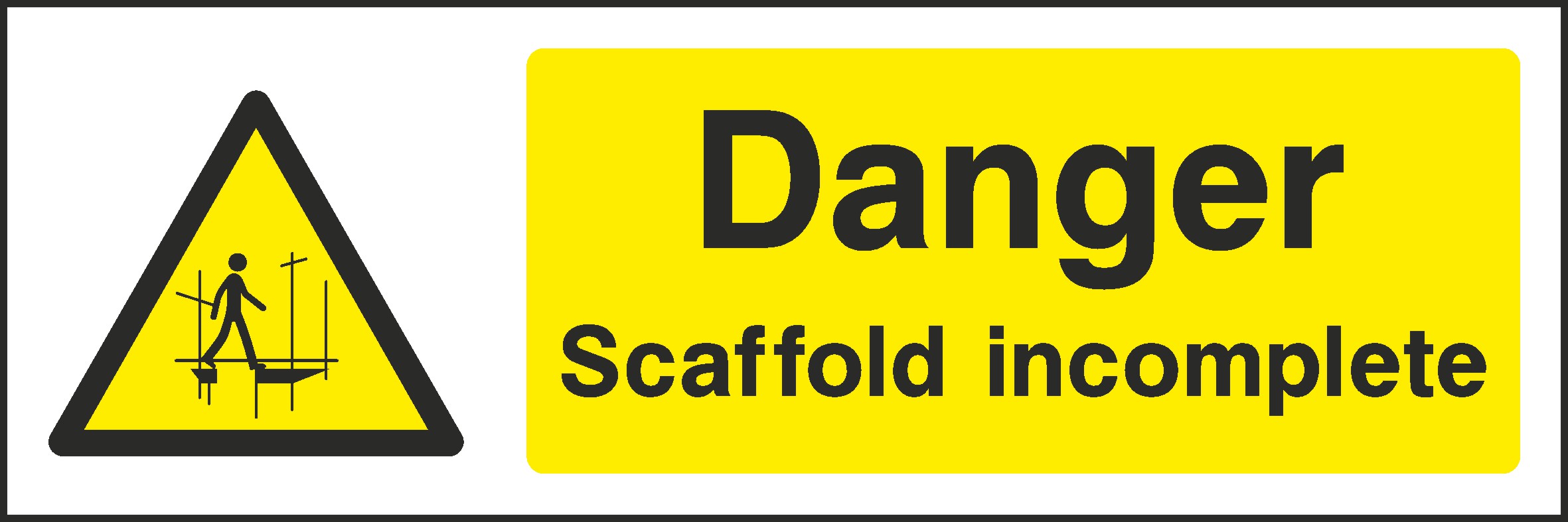 Scaffold Signs and Stickers