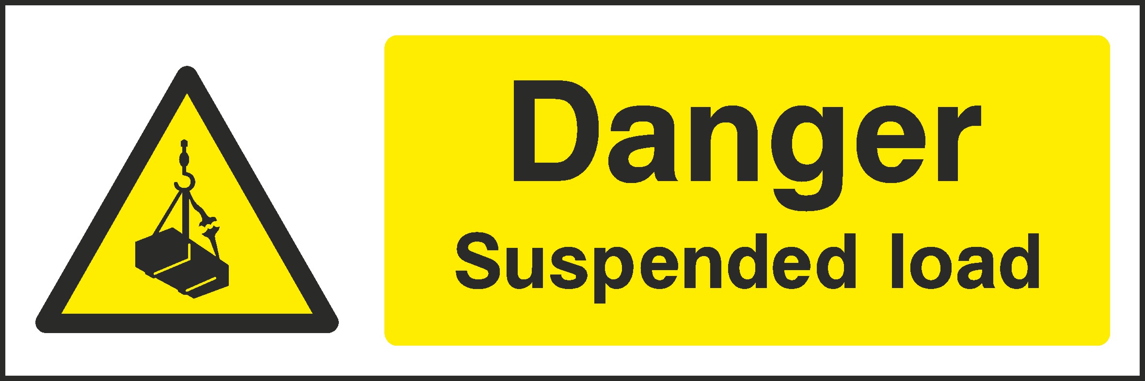 Suspended Load Signs and Stickers