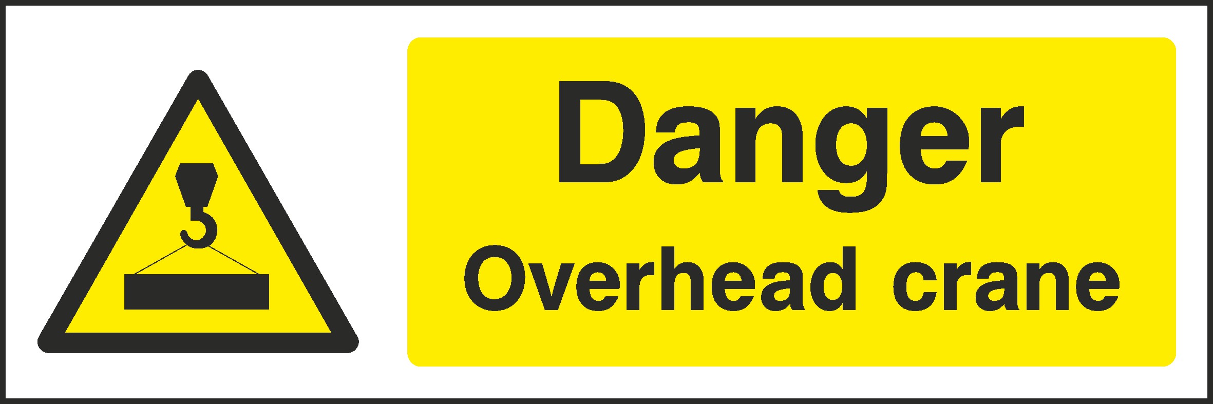 Overhead Crane Signs and Stickers