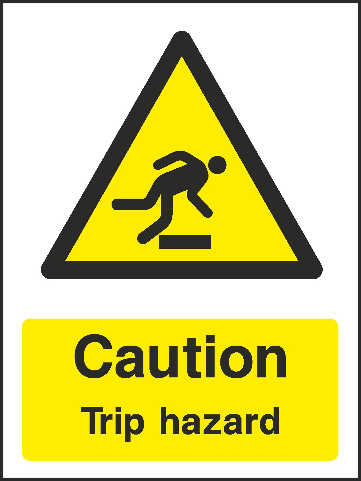 Trip Hazard Signs and Stickers