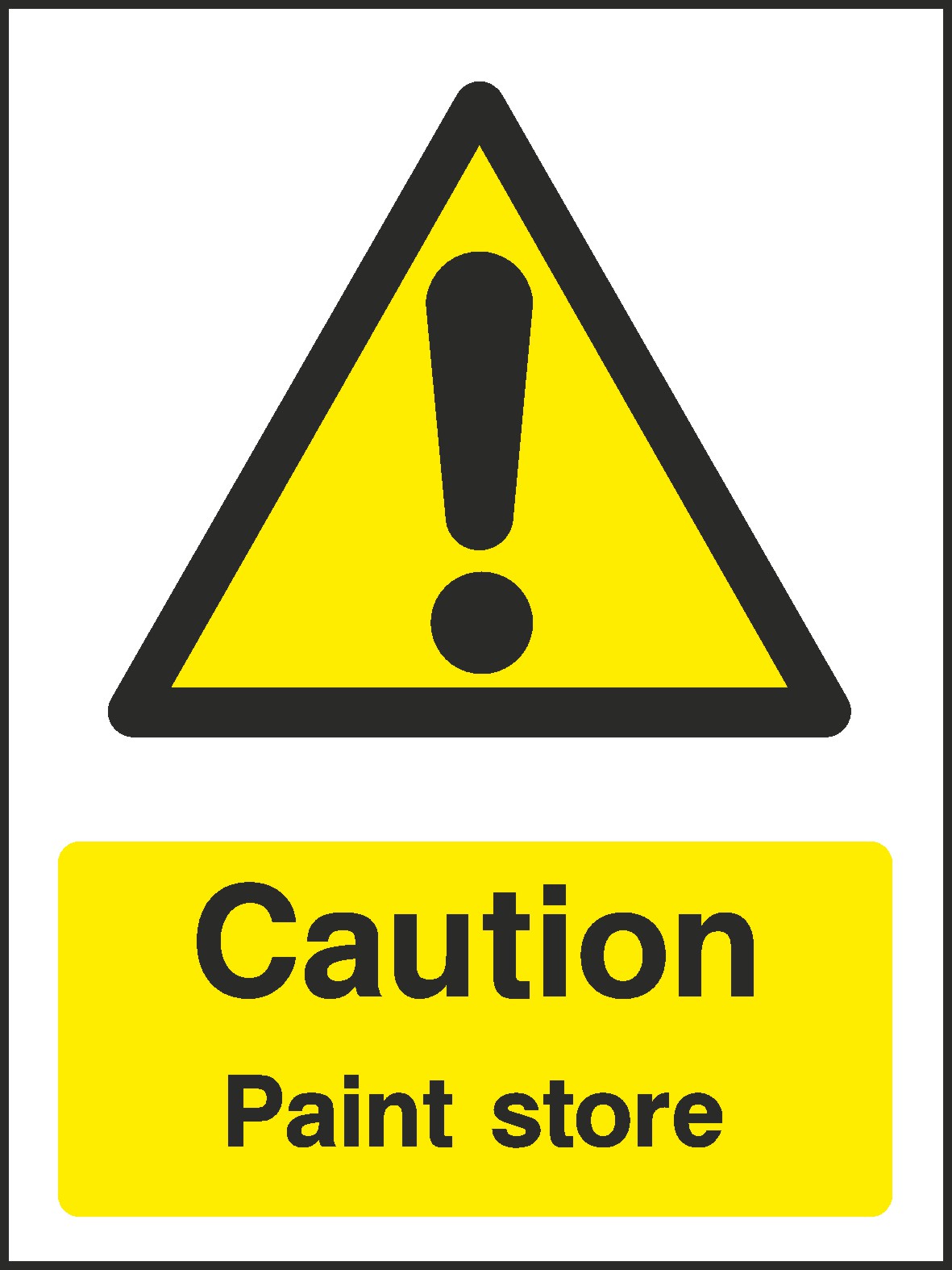 Paint Store Signs and Stickers