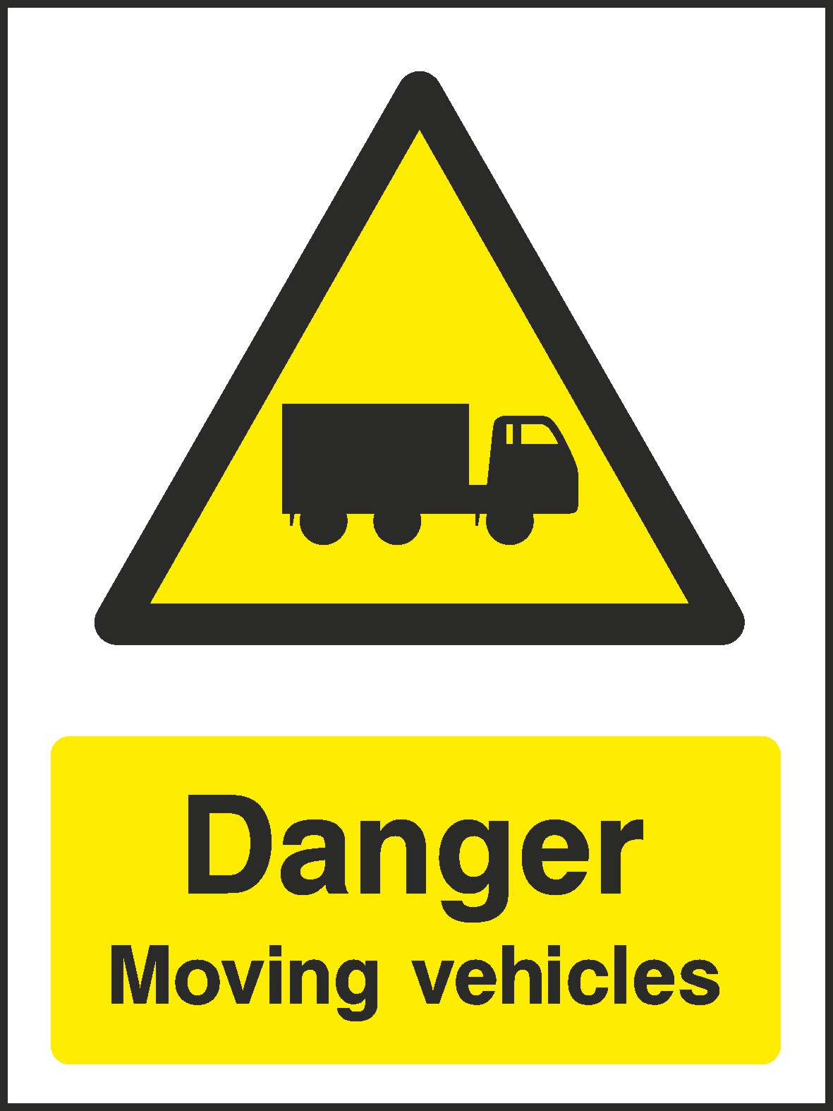 Danger Vehicles Signs and Stickers